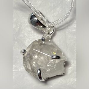 Herkimer diamond pendant